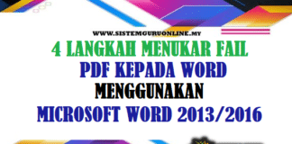 4 Langkah Menukar Fail PDF kepada Word 4 Langkah Menukar Format Fail PDF kepada Word