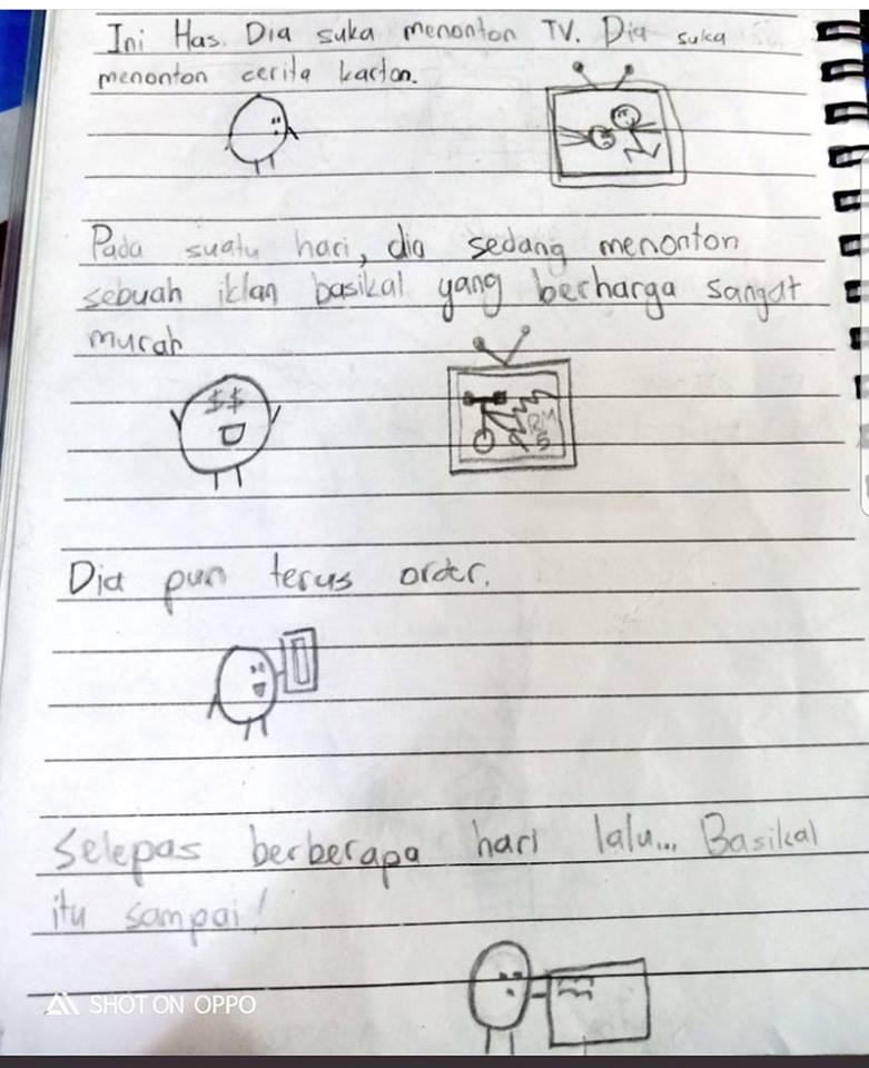 Komik Nabil Pelajar Darjah 4 Pasal TELUR Jadi Viral 