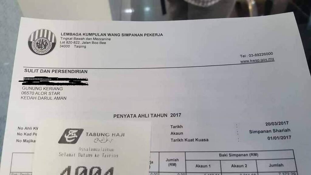 Kedah kiosk kwsp Cara Daftar