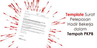 Template Surat Pelepasan Hadir Bekerja dalam Tempoh PKPB Tahun 2020 – Kongsikan Kepada Rakan