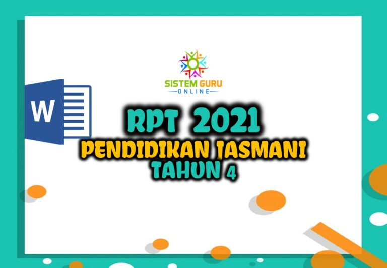 RPT 2021 Pendidikan Jasmani Tahun 4