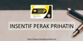 INSENTIF PERAK PRIHATIN TAHUN 2021