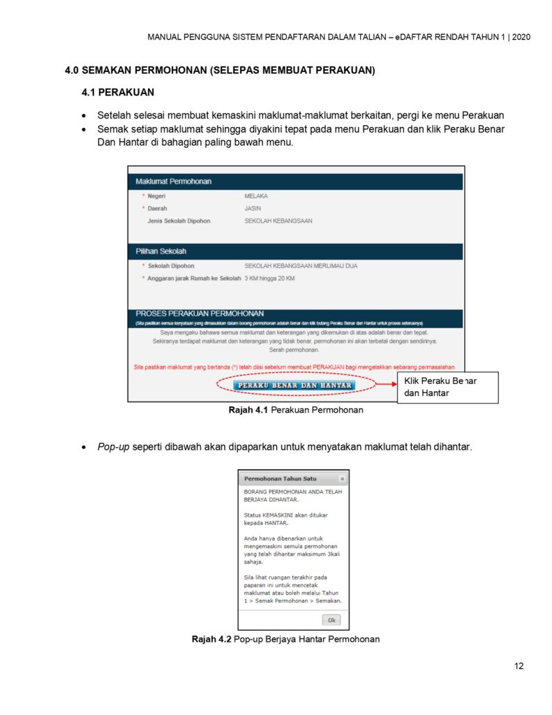 Cara Pendaftaran Online Murid Tahun 1 Untuk Tahun 2022 Dan ...