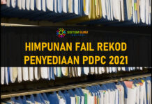 Himpunan Fail Rekod Persediaan Pengajaran dan Pemudahcaraan (PdPc) 2021