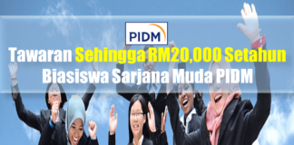 Biasiswa Ijazah Sarjana Muda PIDM dapat Tawaran Sehingga RM20,000 Setahun Tawaran Sehingga 20,000 Setahun Biasiswa Ijazah Sarjana Muda PIDM