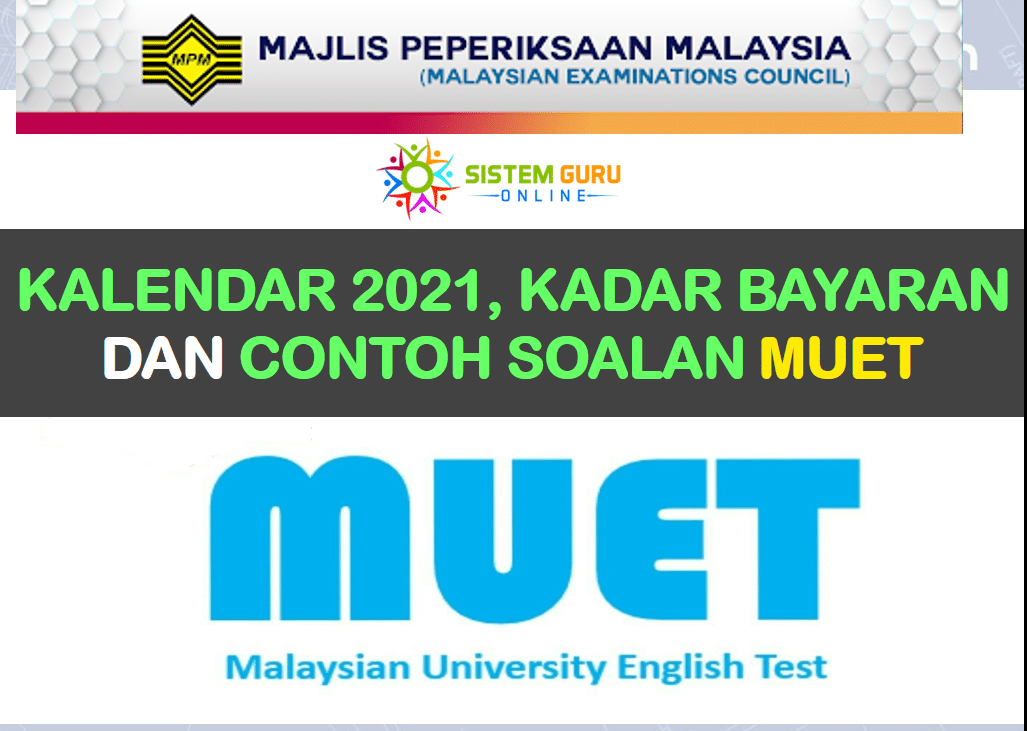 Soalan Persediaan MUET