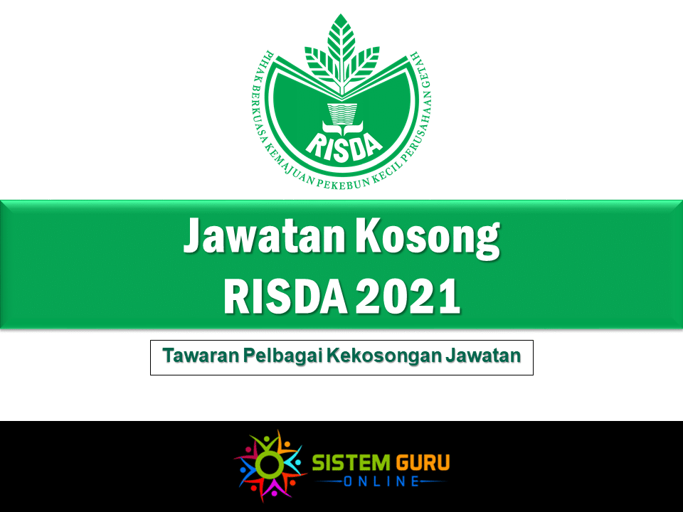 Jawatan Kosong RISDA 2021 1 Jawatan Kosong RISDA 2021