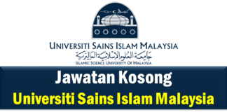 Jawatan Kosong Universiti Sains Islam Malaysia