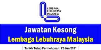 Jawatan Kosong Lembaga Lebuhraya Malaysia