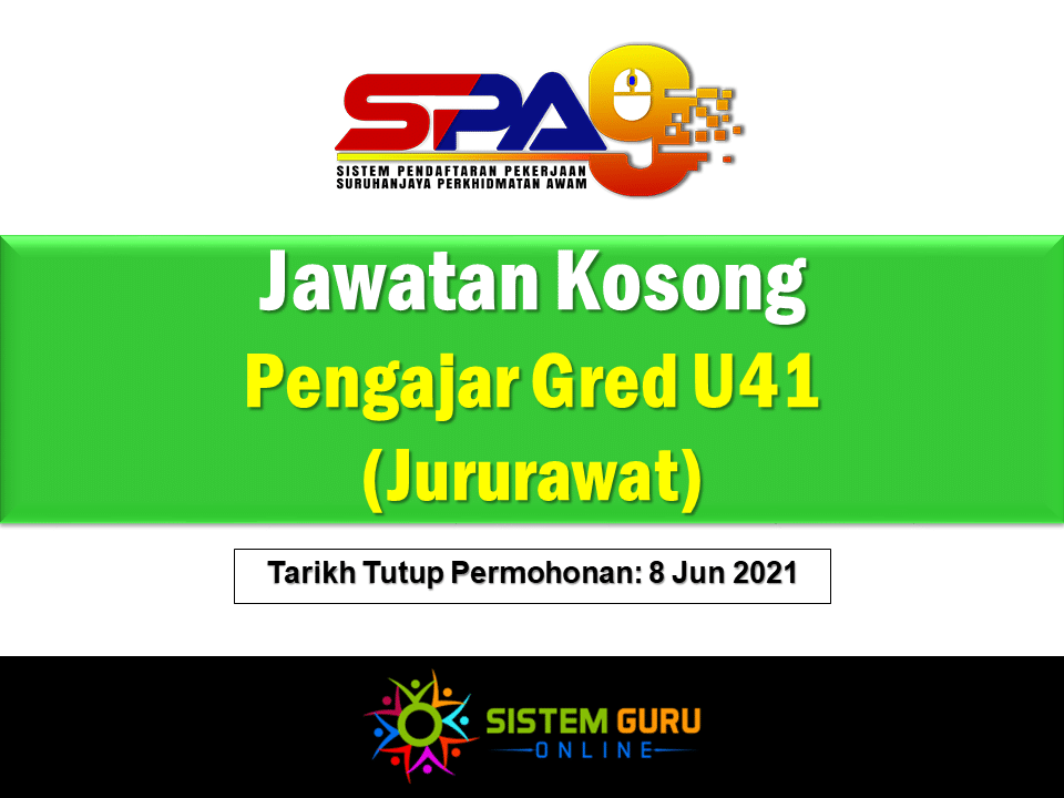 Jawatan Kosong Pengajar Gred U41 (Jururawat) Effective Jun 2021 1 Jawatan Kosong Pengajar Gred U41 (Jururawat)