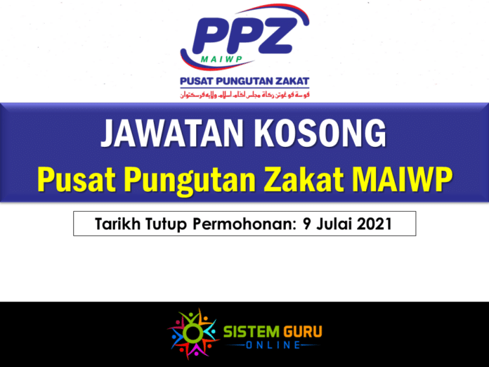 Jawatan Kosong Pusat Pungutan Zakat MAIWP