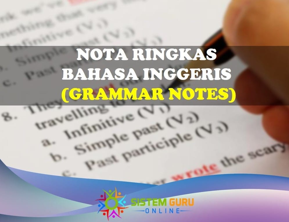 Nota Ringkas Bahasa Inggeris - Grammar Notes