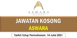 Official Jawatan Kosong ASWARA Effective Julai 2021 Jawatan Kosong ASWARA