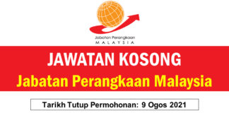 Jawatan Kosong Jabatan Perangkaan Malaysia 2021 Jawatan Kosong Jabatan Perangkaan Malaysia