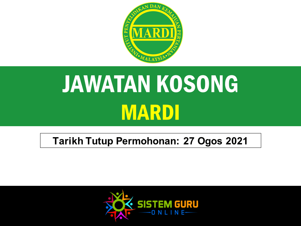 Jawatan Kosong MARDI