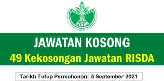 49 Kekosongan Jawatan RISDA