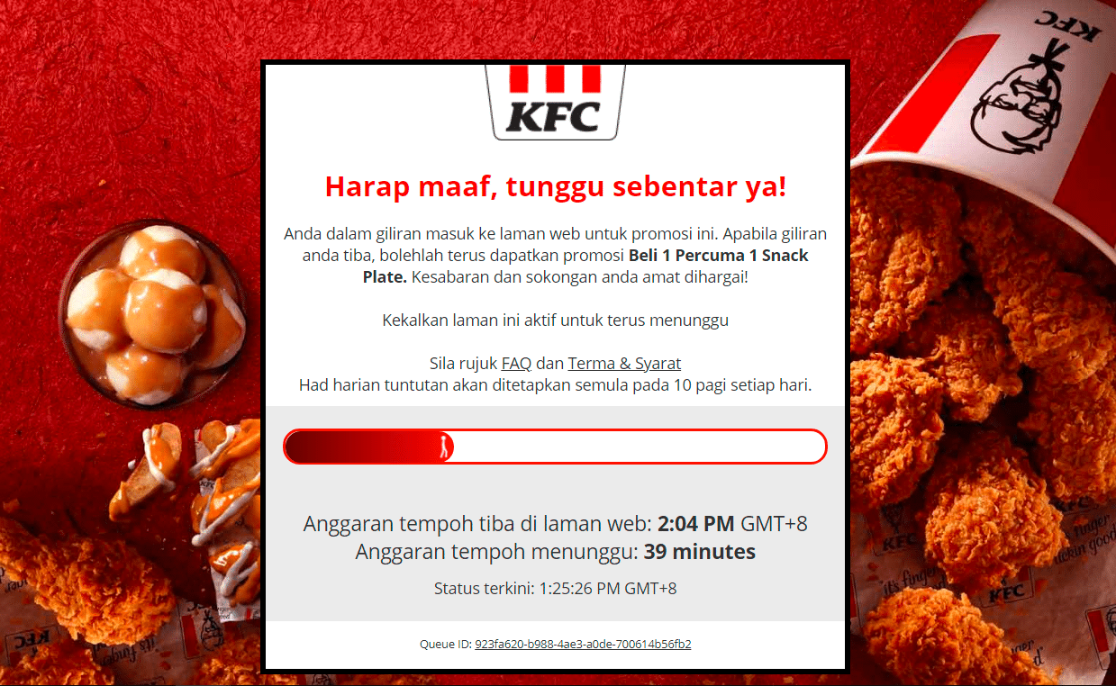 Official Dapatkan Promosi Beli 1 Percuma 1 Snack Plate KFC Bagi Individu Lengkap Vaksin 2021 4 kfc