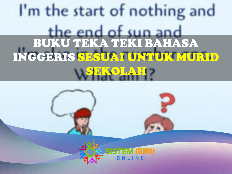 Buku Teka Teki Bahasa Inggeris Sesuai untuk Murid Sekolah 1 buku teka teki bahasa inggeris