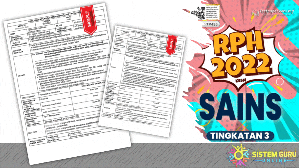 RPH 2022 Subjek Sains Tingkatan 3
