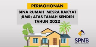 PERMOHONAN RUMAH MESRA RAKYAT (RMR) ATAS TANAH SENDIRI TAHUN 2022 RMR