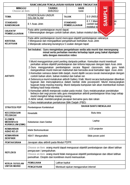 RPH 2022 Subjek Sains Tingkatan 4 3 sampleTP436 04
