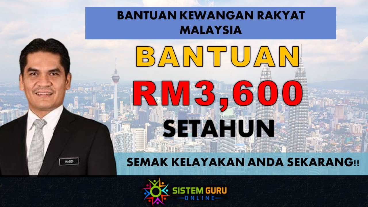 BANTUAN KEWANGAN RM3,600