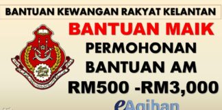 BANTUAN MAIK OFFICIAL : PERMOHONAN BANTUAN AM RM500 -RM3,000 l TERMA DAN SYARAT