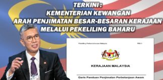 Kementerian Kewangan Arah Penjimatan Besar-Besaran Kerajaan Melalui Pekeliling Baharu Effective Julai 2022