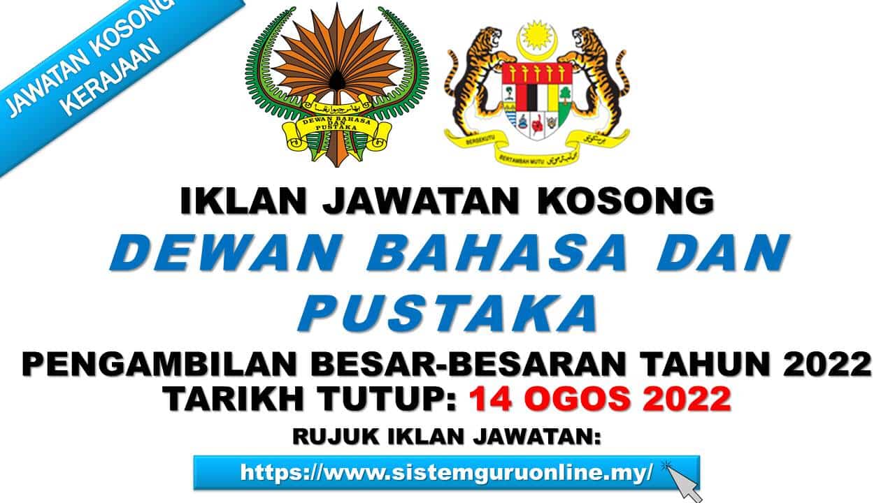 JAWATAN KOSONG DBP