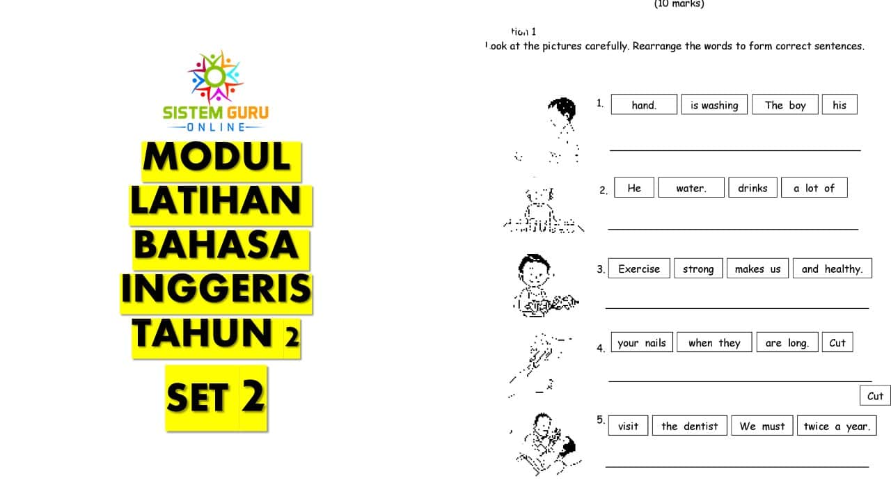 Modul Latihan Bahasa Inggeris Tahun 2 Set 2