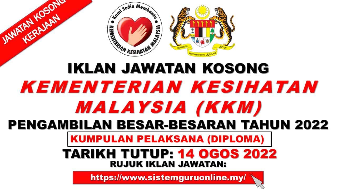 jawatan kosong kkm diploma 1