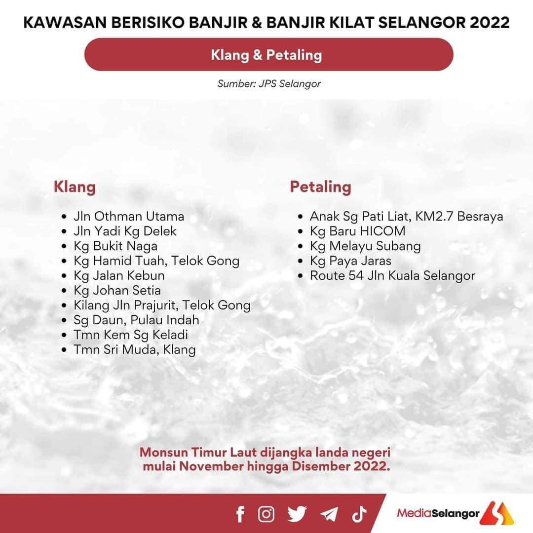 TERKINI:MB Selangor Bakal Isytihar Darurat Iklim l Rujuk Senarai Kawasan Berisiko