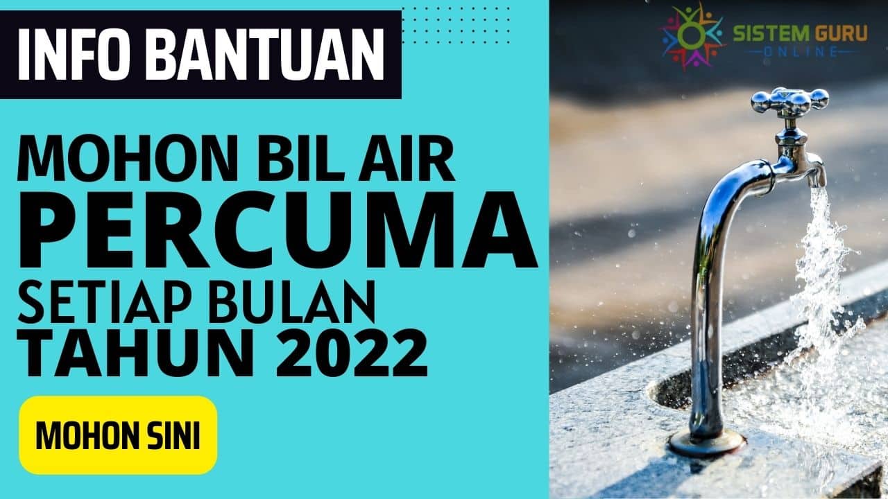 bantuan bil air percuma