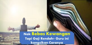 Nak Bebas Kewangan Tapi Gaji Rendah? Guru ini kongsikan Caranya