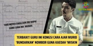 Terbaik!! Guru Ini Kongsi Cara Ajar Murid ‘Bundarkan’ Nombor Guna Kaedah ‘Miskin Kaya’