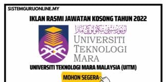 Jawatan Kosong Pembantu Tadbir N19 di UITM iCEPS Effective November 2022 Jawatan Kosong Pembantu Tadbir N19 Di UITM iCEPS Tahun 2022
