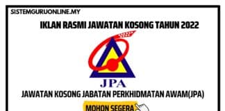 Jawatan Kosong Di Jabatan Perkhidmatan Awam