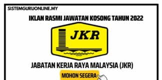 Jawatan Kosong di Jabatan Kerja Raya (JKR) Malaysia Effective Disember 2022 Jawatan Kosong Ambilan Disember Di Jabatan Kerja Raya