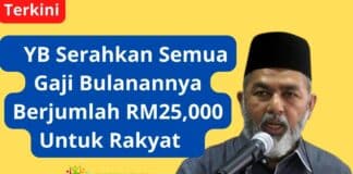 YB Serahkan Semua Gaji Bulanannya Berjumlah RM25,000 Untuk Rakyat YB Serahkan Semua Gaji Bulanannya Berjumlah RM25,000 Untuk Rakyat
