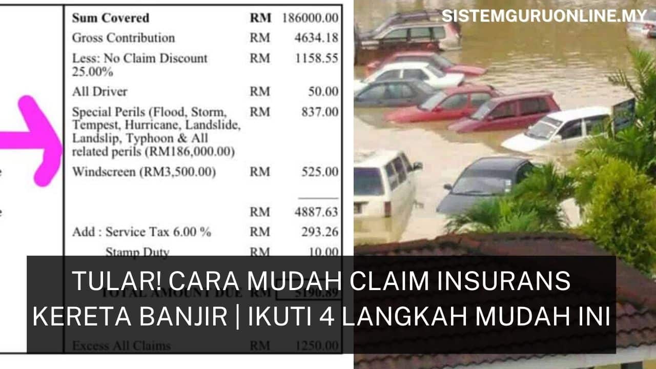 Tular Cara Mudah Claim Insurans Kereta Banjir Ikuti 4 Langkah Mudah Ini 1 Claim Insurans Kereta Banjir