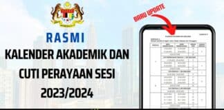 Kalendar akademik 2023/2024