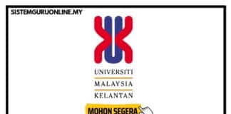 Permohonan Jawatan Kosong UMK 2023