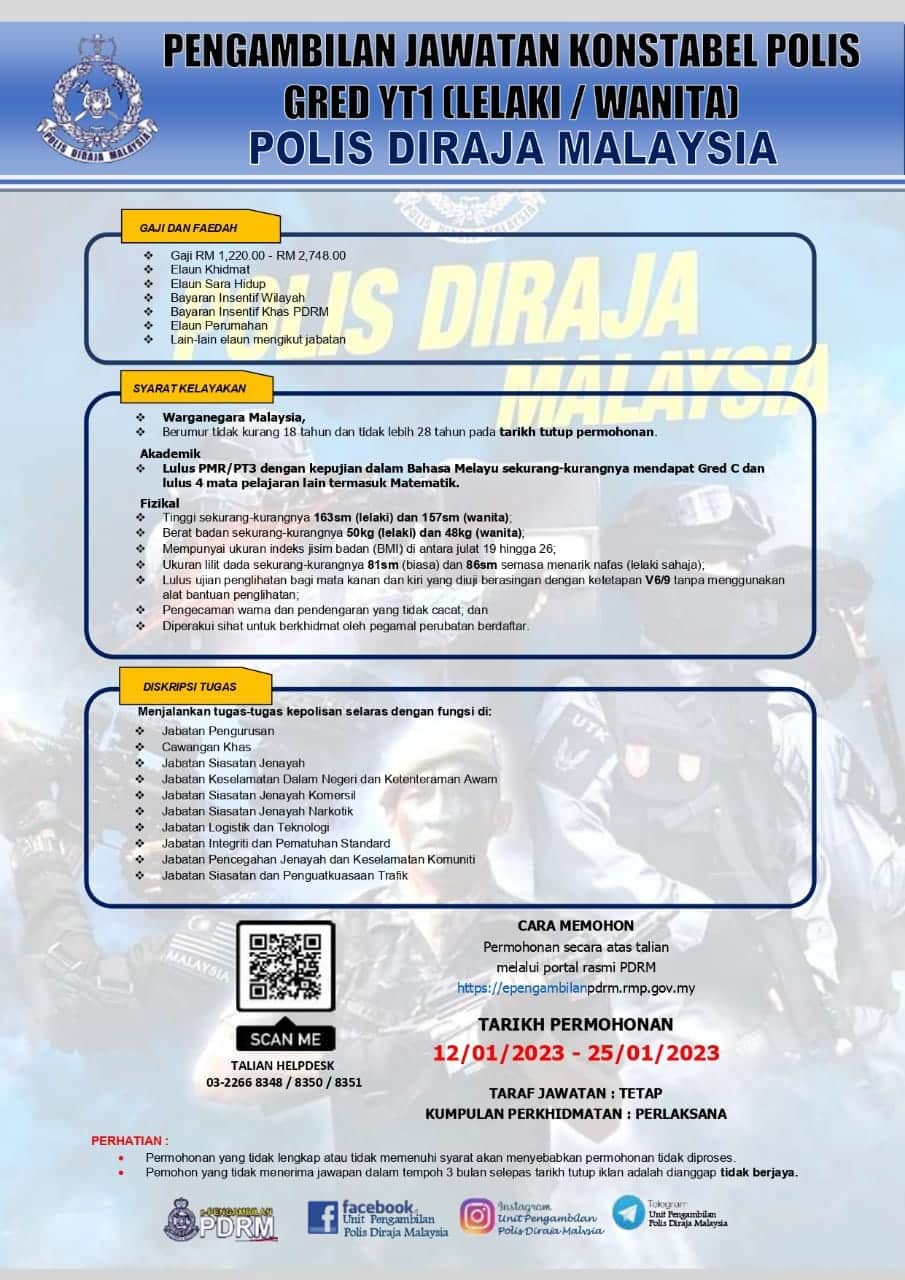 Pengambilan Konstabel Polis Gred YT1 PDRM Effective Tahun 2023 2 319722095 673925007730843 5667116675986898711 n