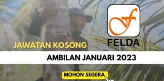 Jawatan Kosong Pendidik Taska Felda 2023 Ambilan Januari