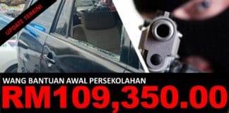 Wang Bantuan Awal Persekolahan RM109,350 lesap
