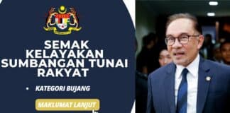 Cara Mudah Semak Status Pembayaran STR Fasa 1-Kategori Bujang