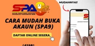 Cara-Cara Mudah Buka Akaun SPA9