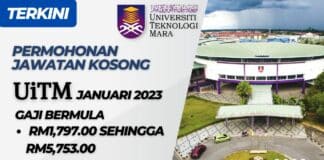 Jawatan Kosong Di UiTM Bulan Januari 2023 Jawatan Kosong Di UiTM Bulan Januari 2023