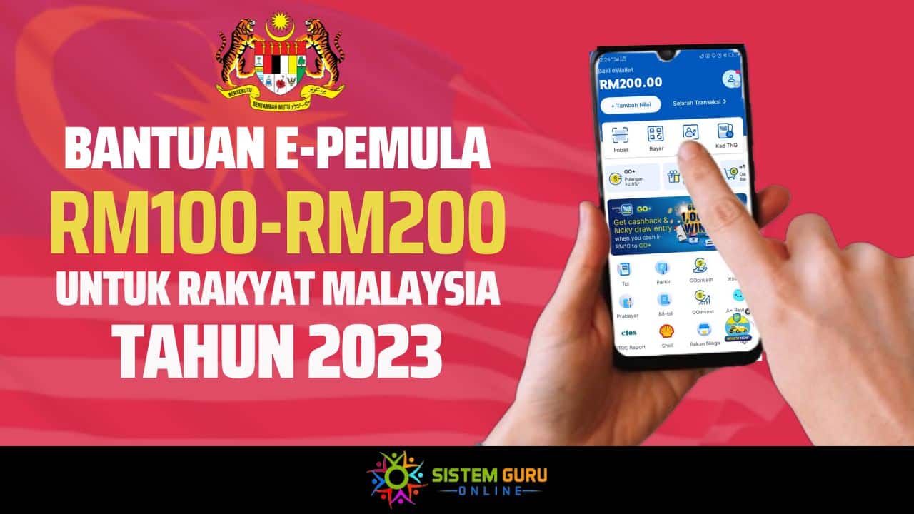 Bantuan E-Pemula:Cara Semakan, Permohonan RM200 Untuk B40 & M40