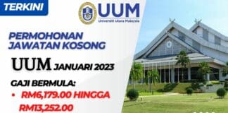 Official Jawatan Kosong UUM Universiti Utara Malaysia : Effective Januari 2023 Jawatan Kosong UUM Universiti Utara Malaysia Januari 2023